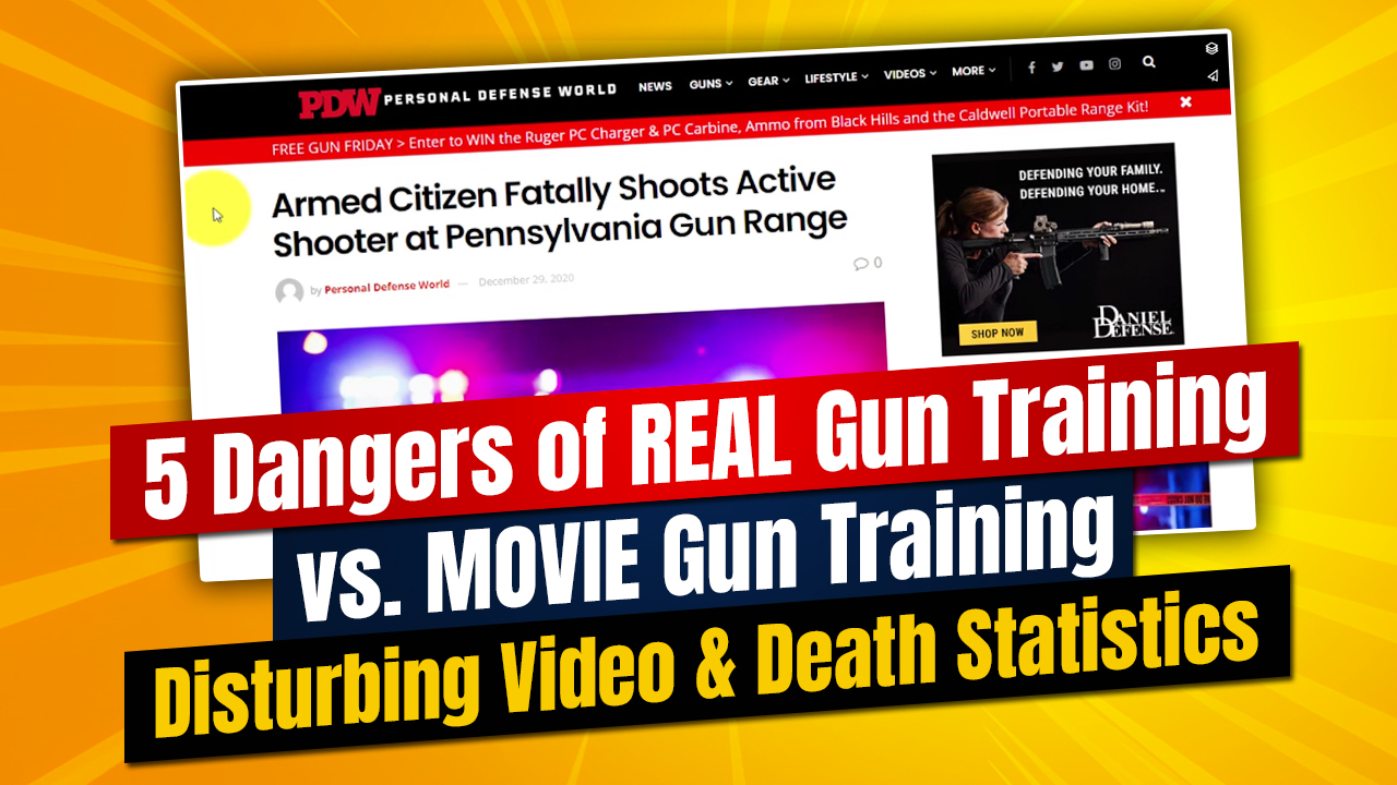 dangers of firearms training statistics movie prop gun