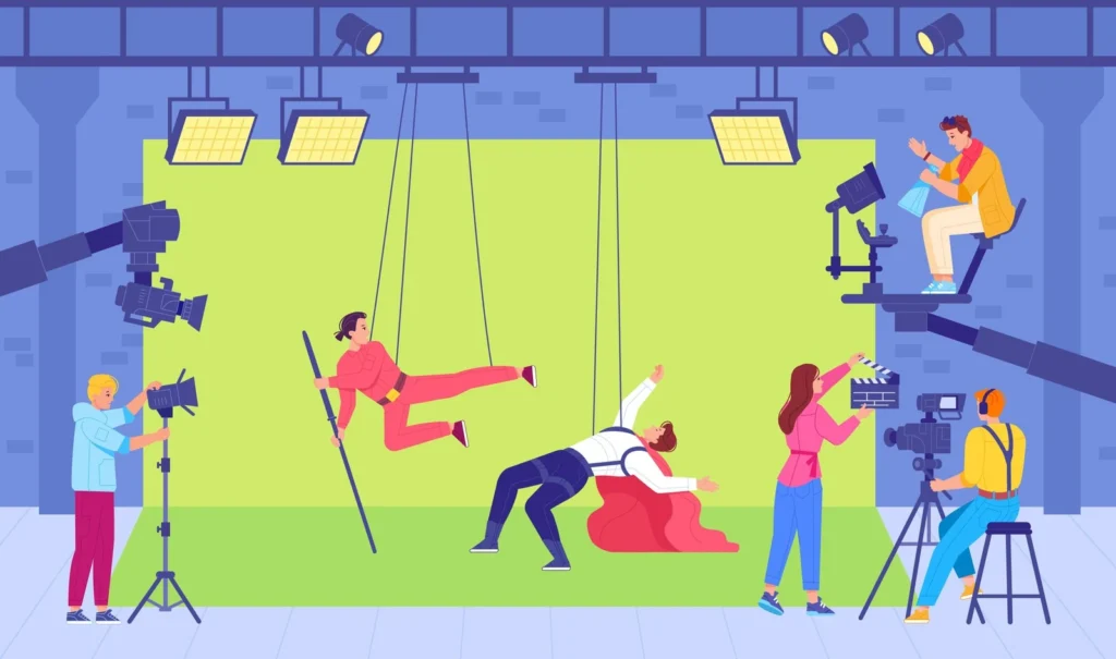 Stunt Performersfairy Behind The Scenes